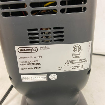 DeLonghi 1500W Ceramic Tower Space Heater w/ Thermostat And Remote