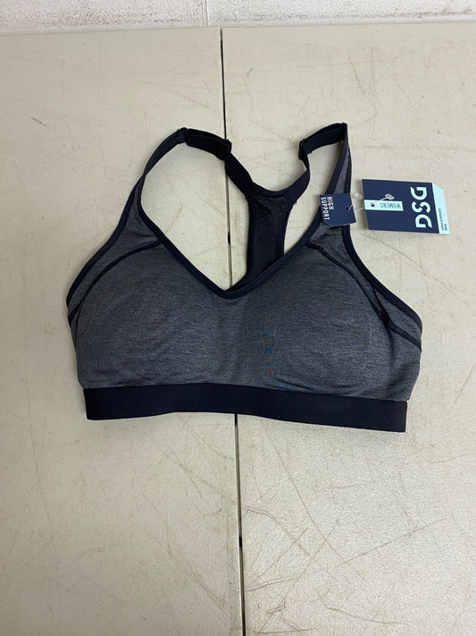 DSG Women's High Support Racerback  Bra Heather Dark Grey Heather DAW30745H