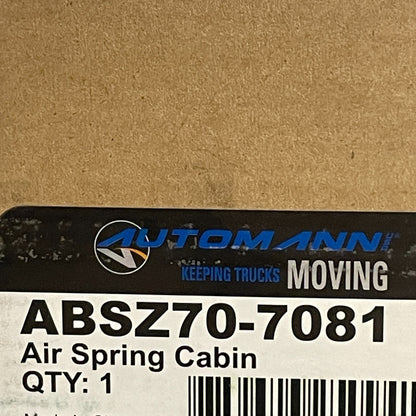 Automann ABSZ70-7081 Cabin Air Spring 11.5" Yellow Sleeve Intl Kenworth GM Truck