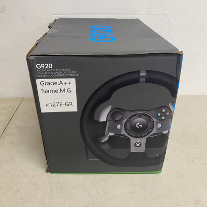 Logitech G920 Driving Force Racing Wheel & Pedals for Xbox Series X|S, Xbox New