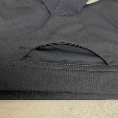 DSG Girls Performance Swim Aspire Bralette Top Halter Straps Pure Black DAG11700