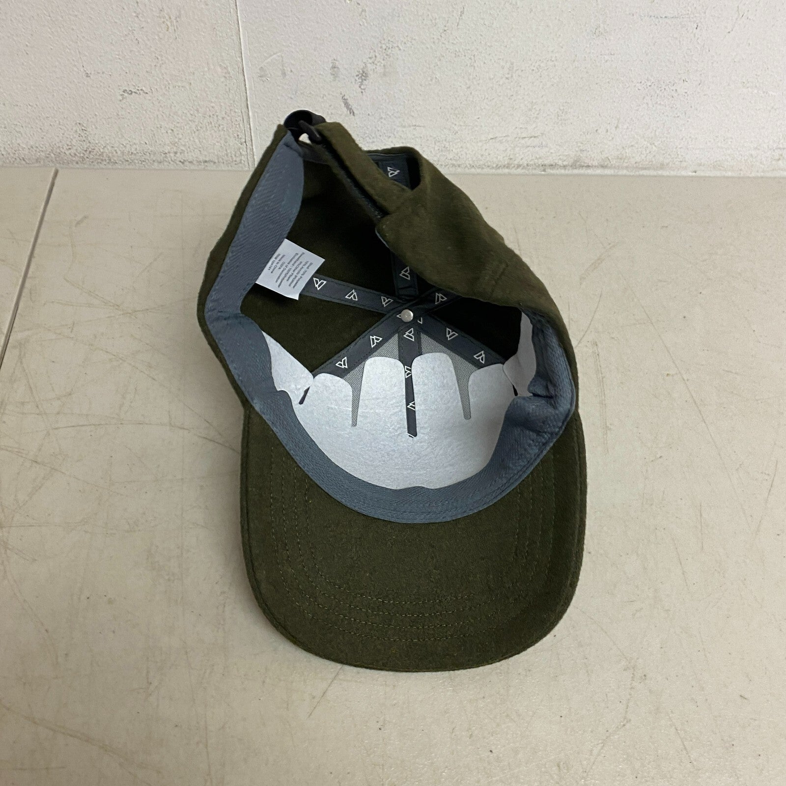 Alpine Design Men's Faux Melton Patch Cap, Olive ADMA4000