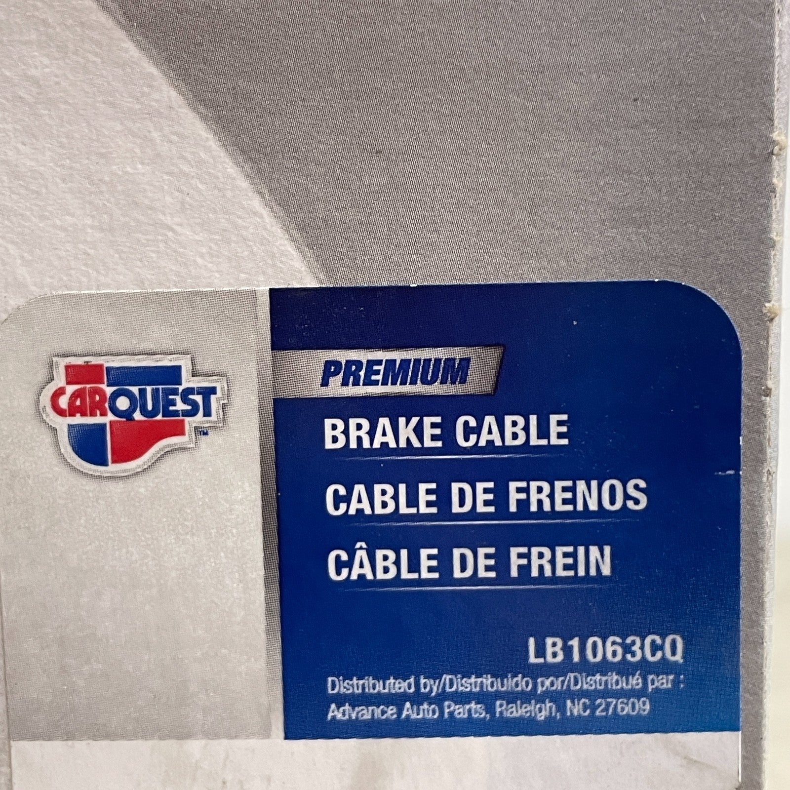Carquest Wearever Parking Brake Cable BCA660789 Chevy Aveo/Aveo5 Suzuki Swift