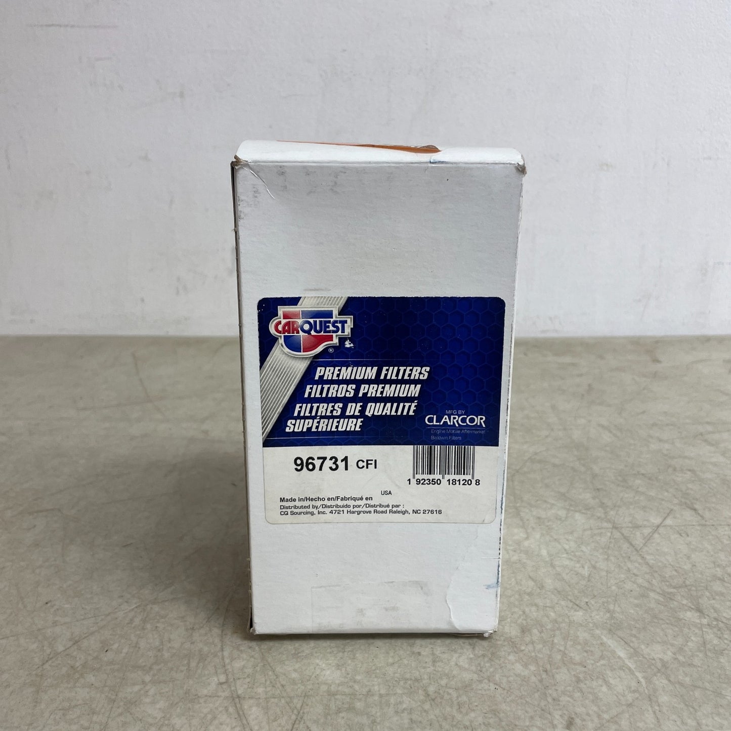 Carquest 96731 Fuel Filter Element Replaces PF823-E 4H8792 FF1117