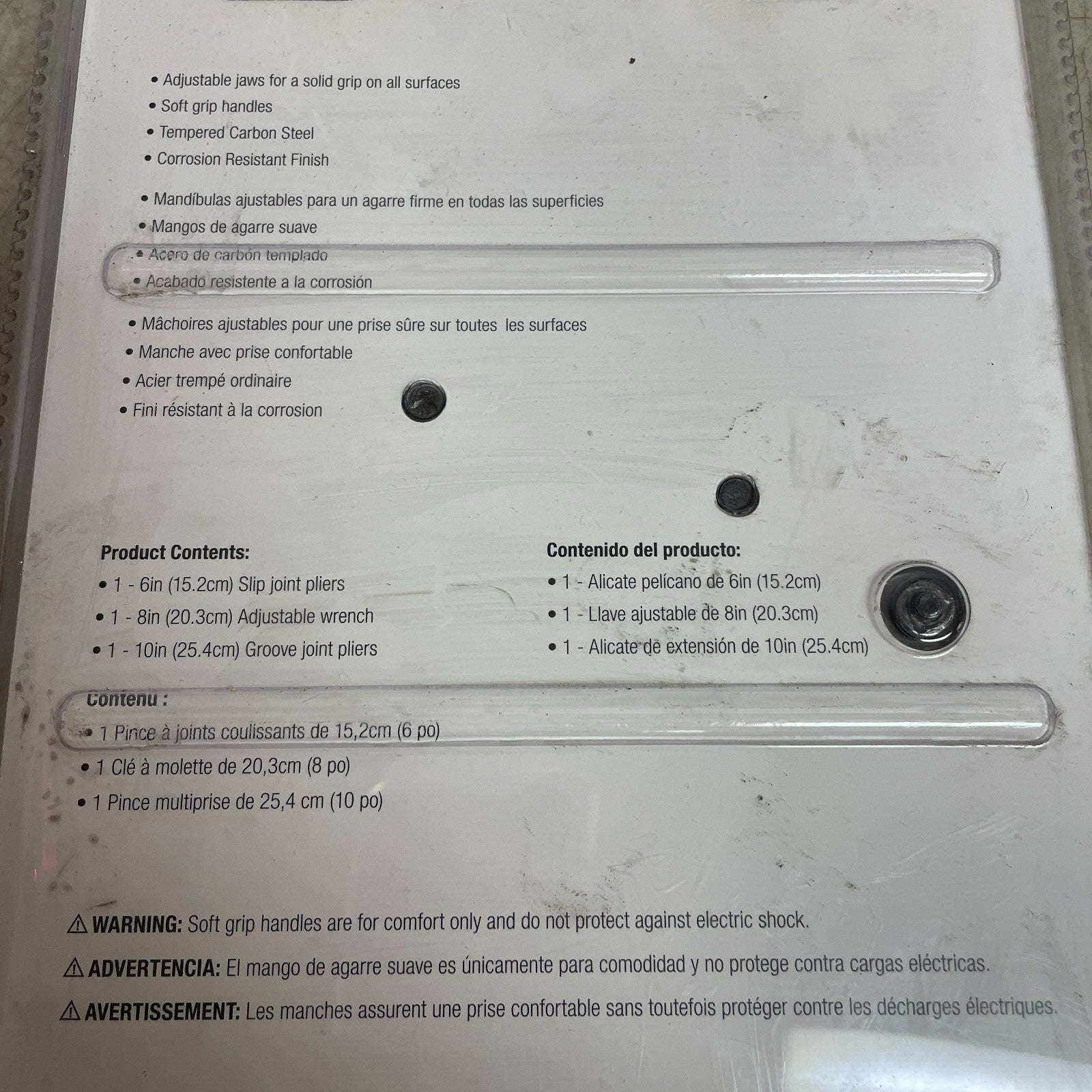 TEQ Adjustable Wrench & Pliers Set TQ435