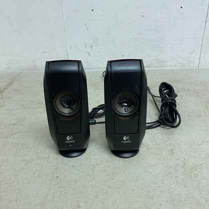 Logitech S120 Black Desktop Speaker System , Used Very Good