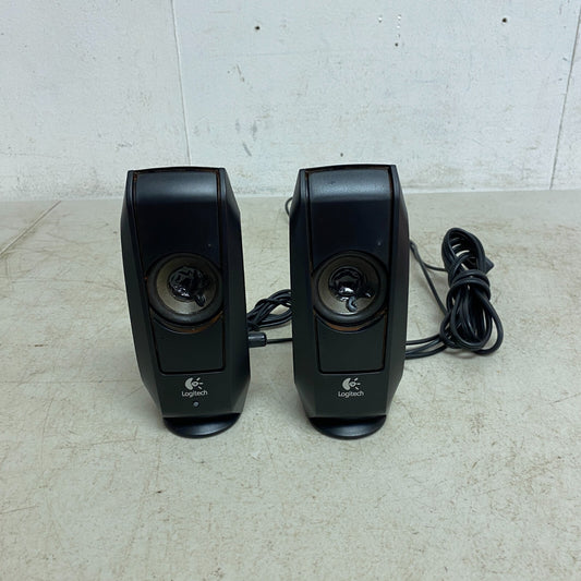 Logitech S120 Black Desktop Speaker System , Used Very Good