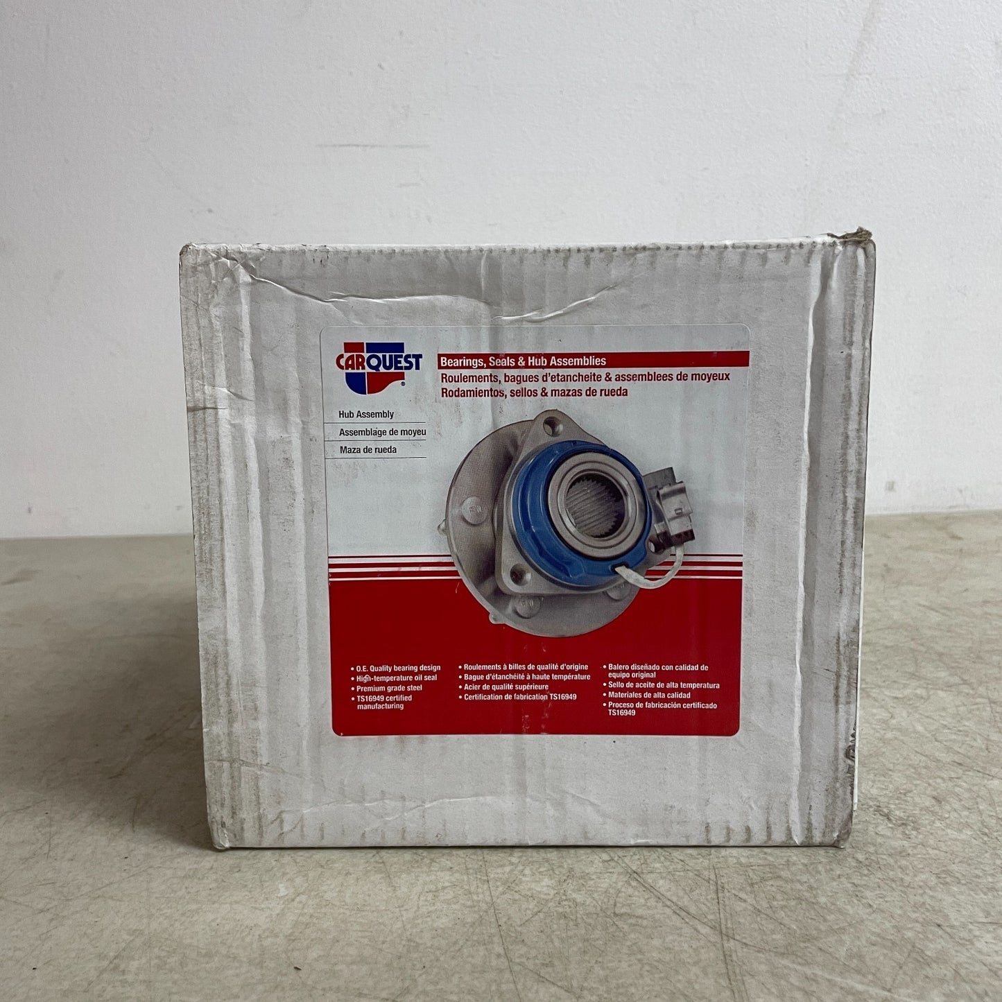 Carquest NT512244 Wheel Hub & Bearing Assembly Steel Sealed Rear OE Replacement