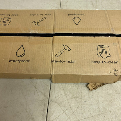 CALI Longboards Oceanic Oak Gray Wood look 20-Mils x 9-in W x 70-in L Water,,,,,