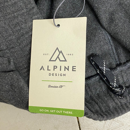 Alpine Design Women's W AD Wonderful Straight Leg Pure Black Heather ADW23960