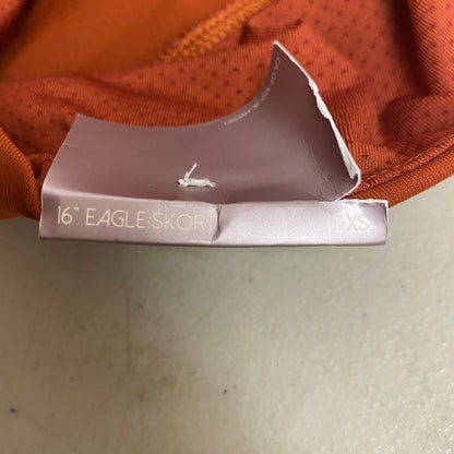 Calia Womens 16" Eagle Skort Smoldering Clay Solid Stylish Trendy WCG17001F22