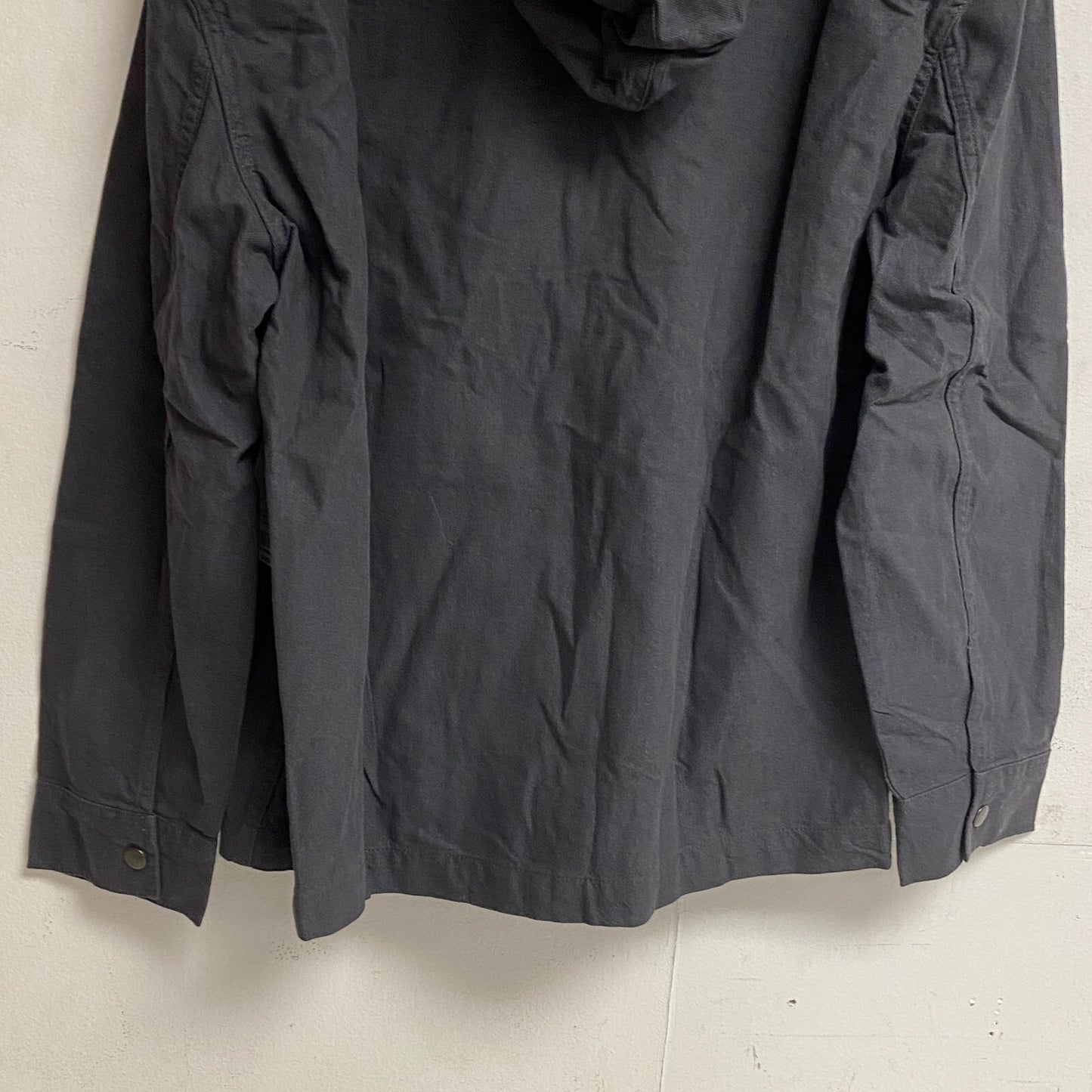 Mutual Weave Men's mid-weight Shirt Jacket Size XXL Color Black Iron Marl