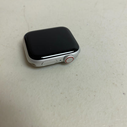 Apple Watch SE (1st Gen) GPS, 40mm Silver Aluminum Case w Abyss Blue Sport Band