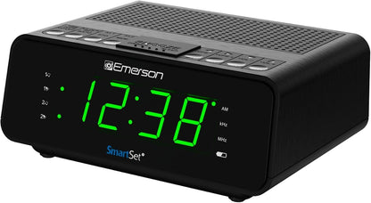 Emerson SmartSet CKS1900 Dual Alarm Clock Radio AM/FM Dimmer 0.9" LED Display