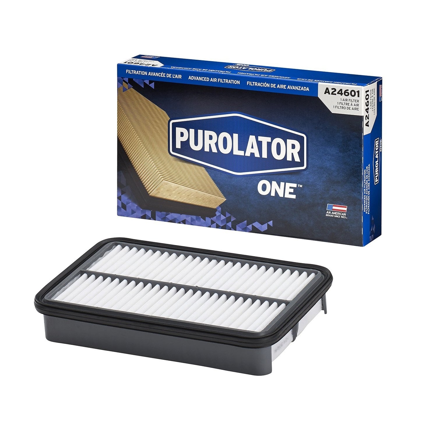 PUROLATOR One Air Filter Engine Panel  White Model A24601