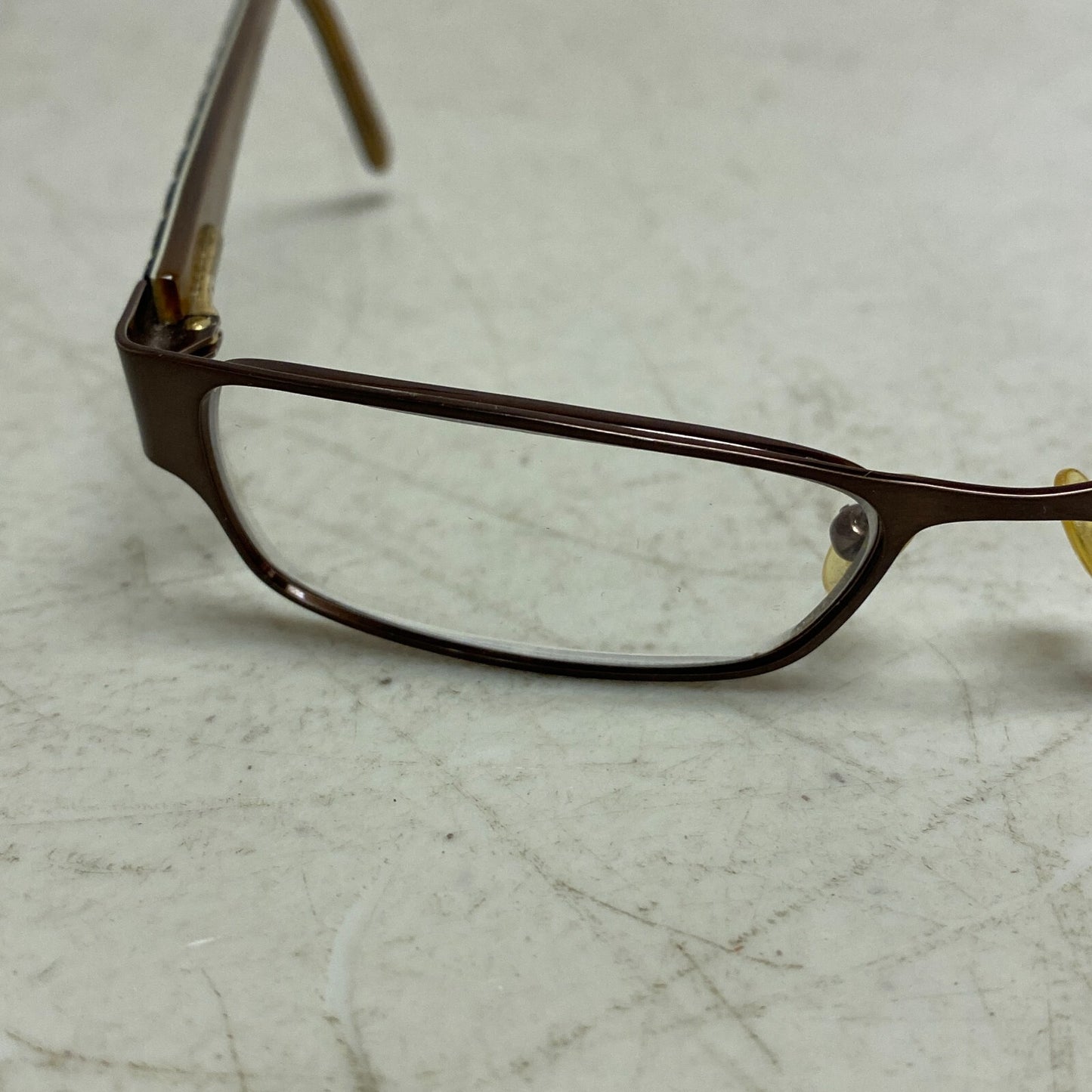 Diesel Women Eyeglasses Patterned glasses 8/3 51-17 Brown/Beige  USED -VERY GOOD