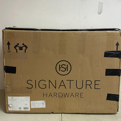 Signature Hardware 27'' Rowena SHF2718WH Fireclay Farmhouse Sink-White