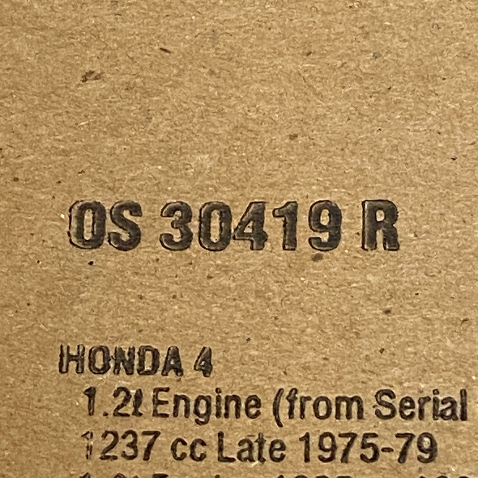 FEL-PRO OS30419R Oil Pan Gasket Set Molded Rubber 1975-83 Honda Accord Civic