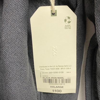 Mutual Weave Men's mid-weight Shirt Jacket Size XXL Color Black Iron Marl