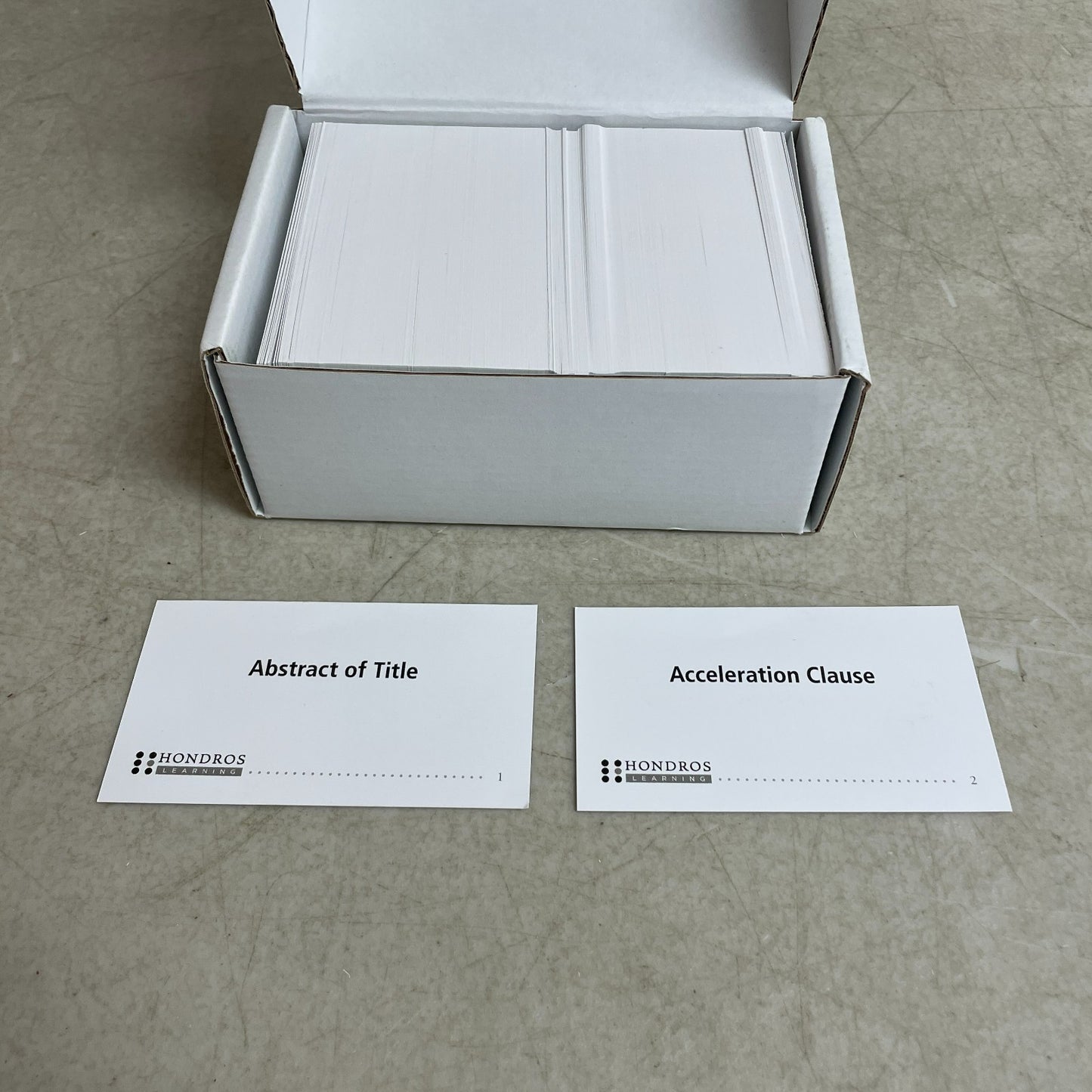 Hondros Learning Real Estate Flashcards Vocabulary Crammer 4th Edition Study