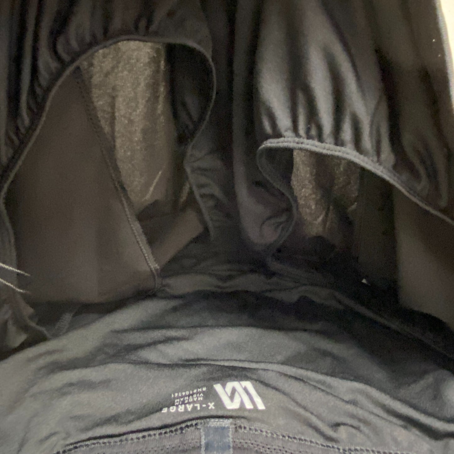 VRST Men's 5" Relaxed Fit Enthusiast Lined Run Short  Pure Black MAX100420