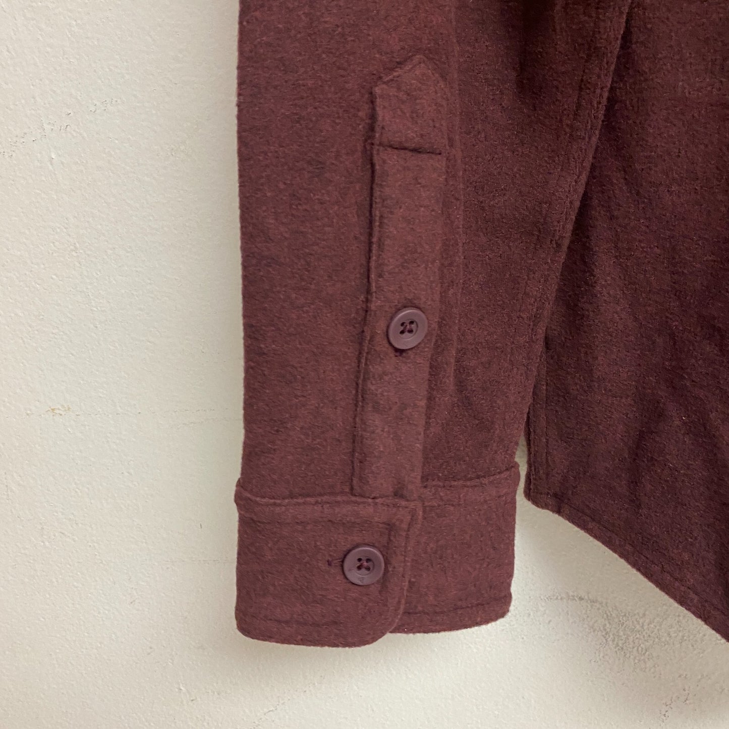 Alpine Design Men's AD M Wonderful Button Up Dark Burgundy Heather ADM23201P New