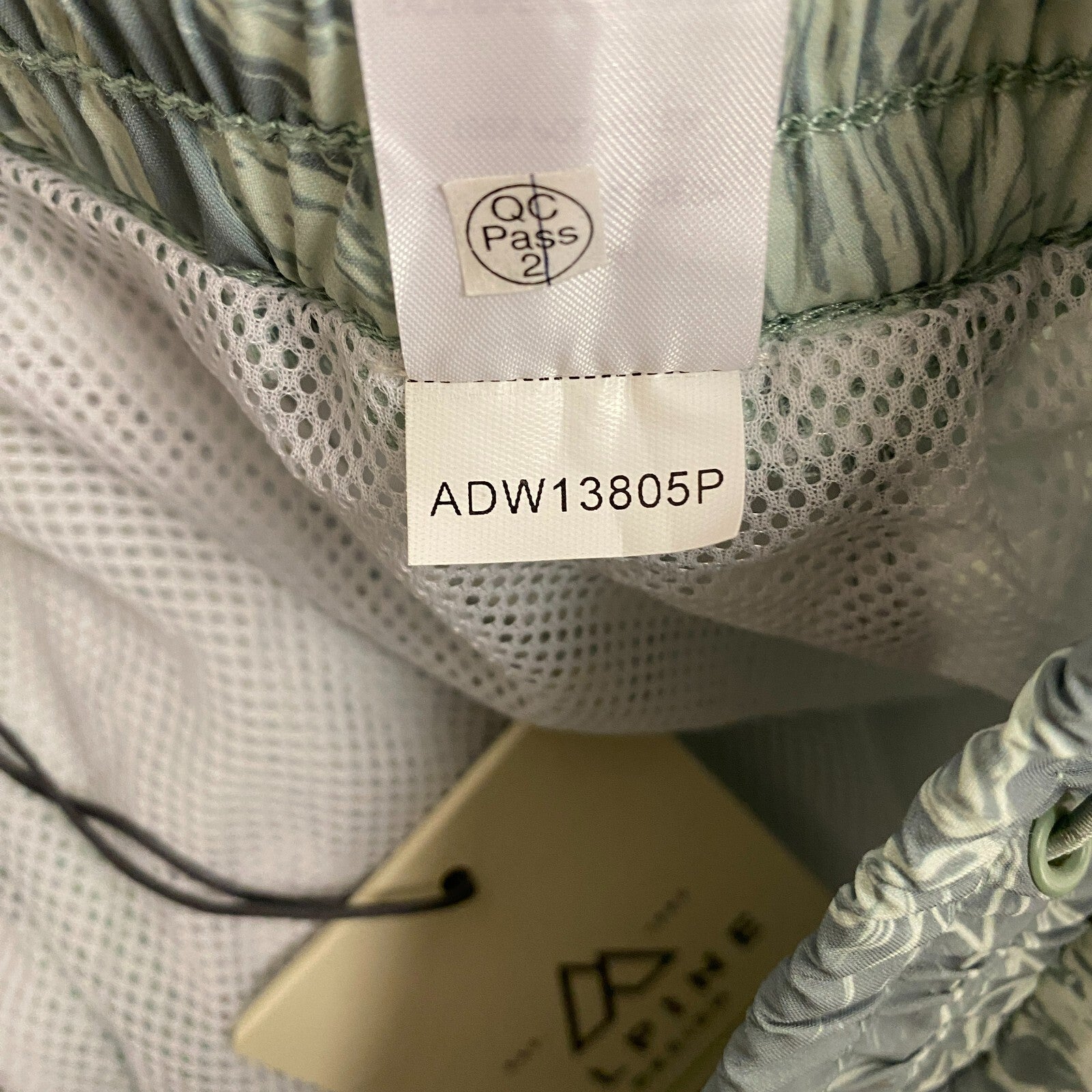 Alpine Design Woven Shortie PRT Mineral Jade Print ADW13805P