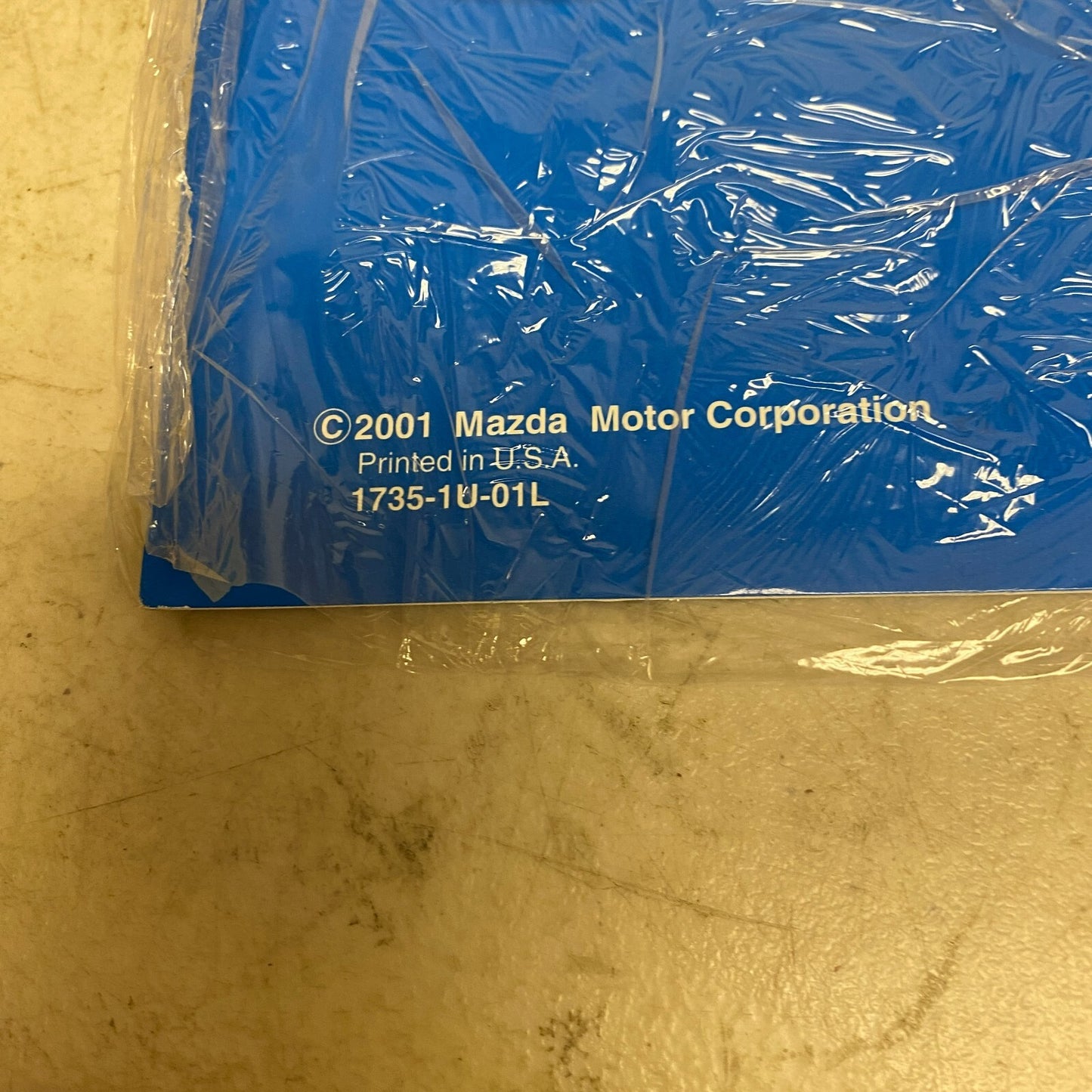 Mazda Engine Workshop Manual AJ 9999-95-EWAJ-02 , #559-1CP