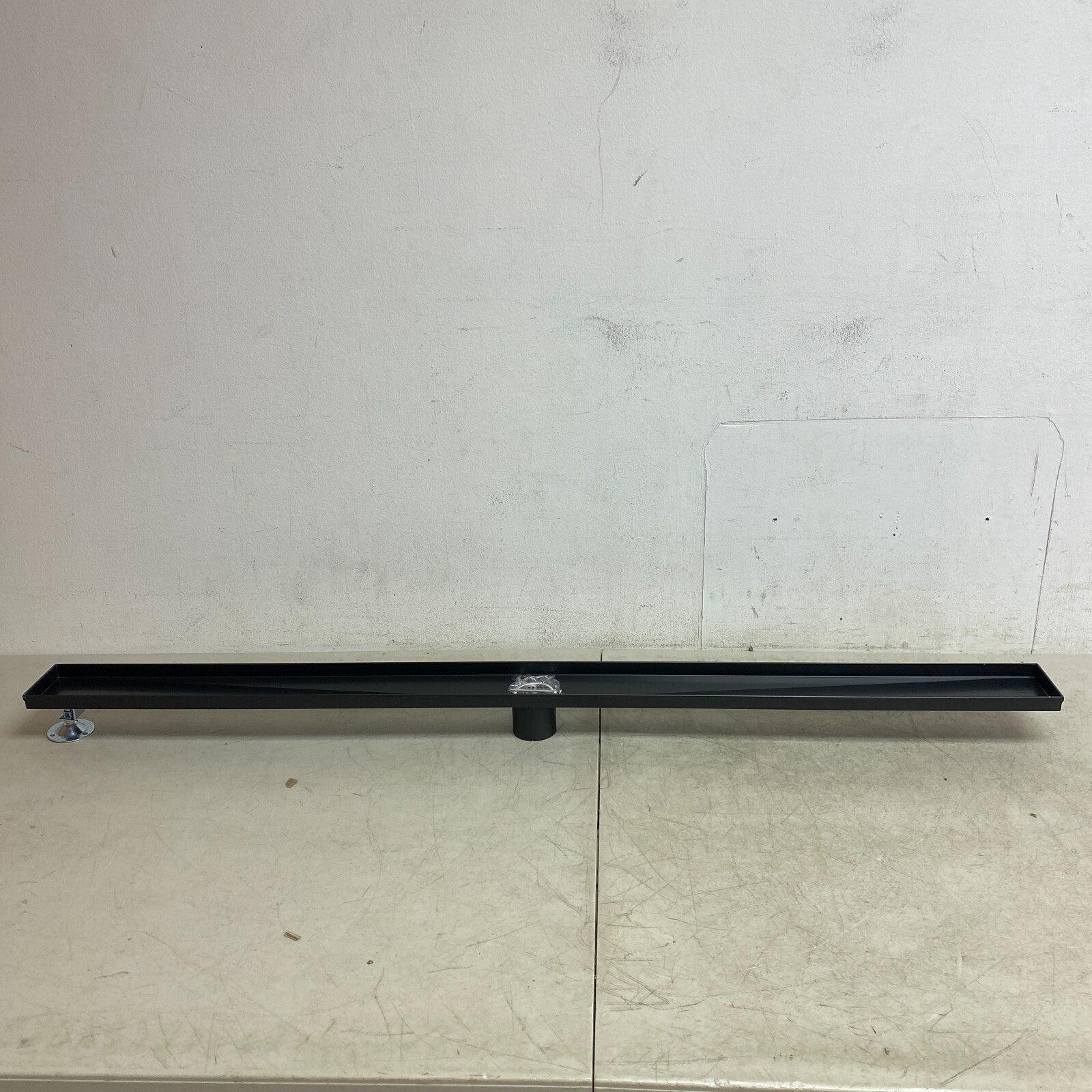 Signature Hardware 48" Carmen Outdoor Linear Shower Drain -with Drain Flange -MB