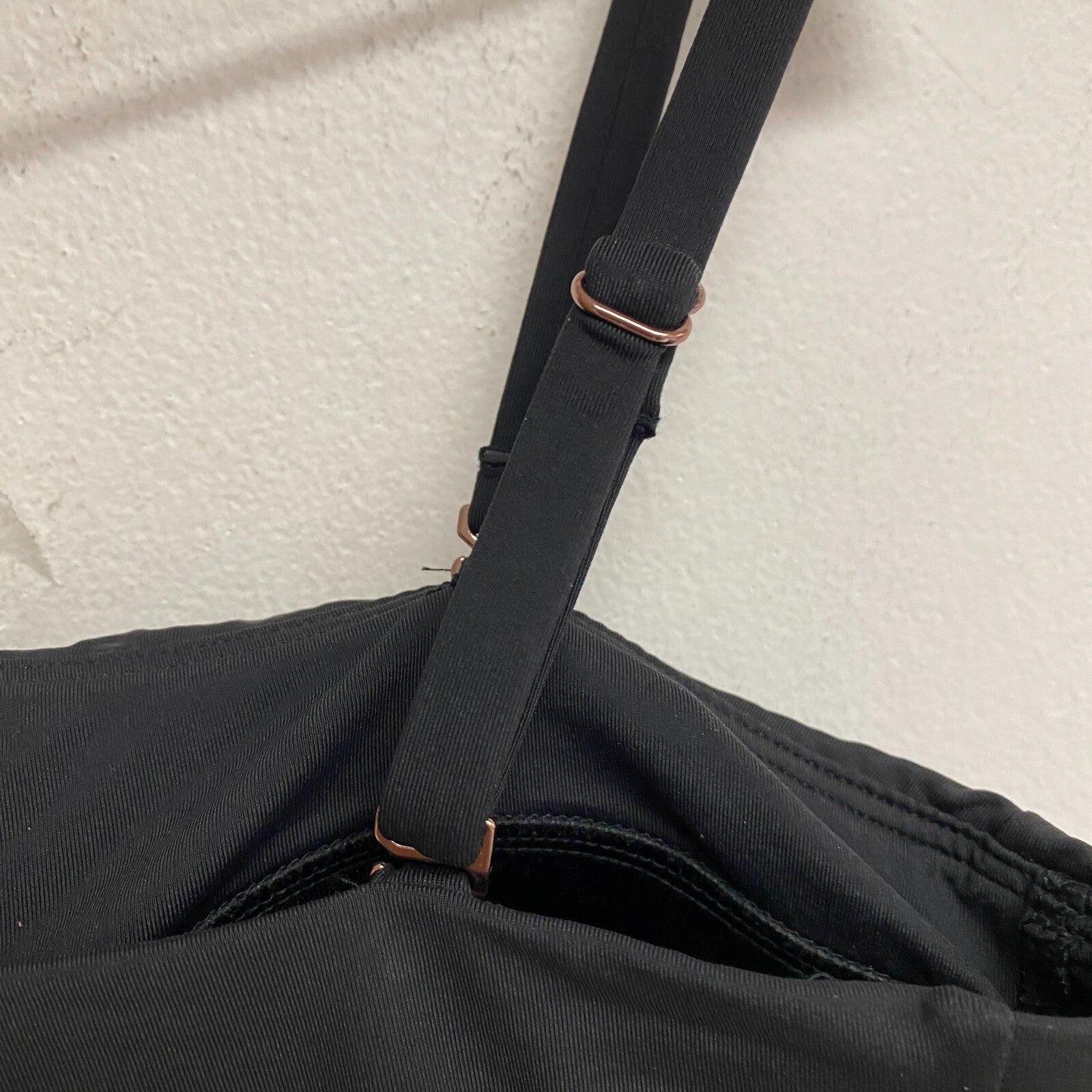 CALIA LONG PIKINI One Piece Swimsuit Pure Black Solid WSA23107