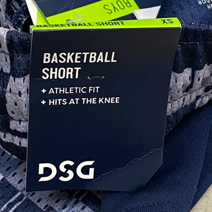 DSG Boys Mesh Basketball Shorts Rad Plaid Smokey Slate Summer  DAB13107PRT