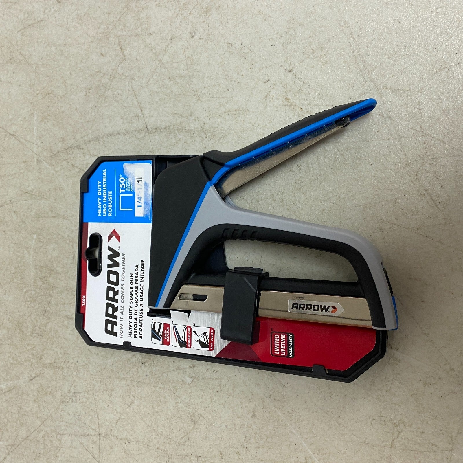 Arrow Fastener T50X TacMate Stapler Staple Gun for Upholstery & Decorating