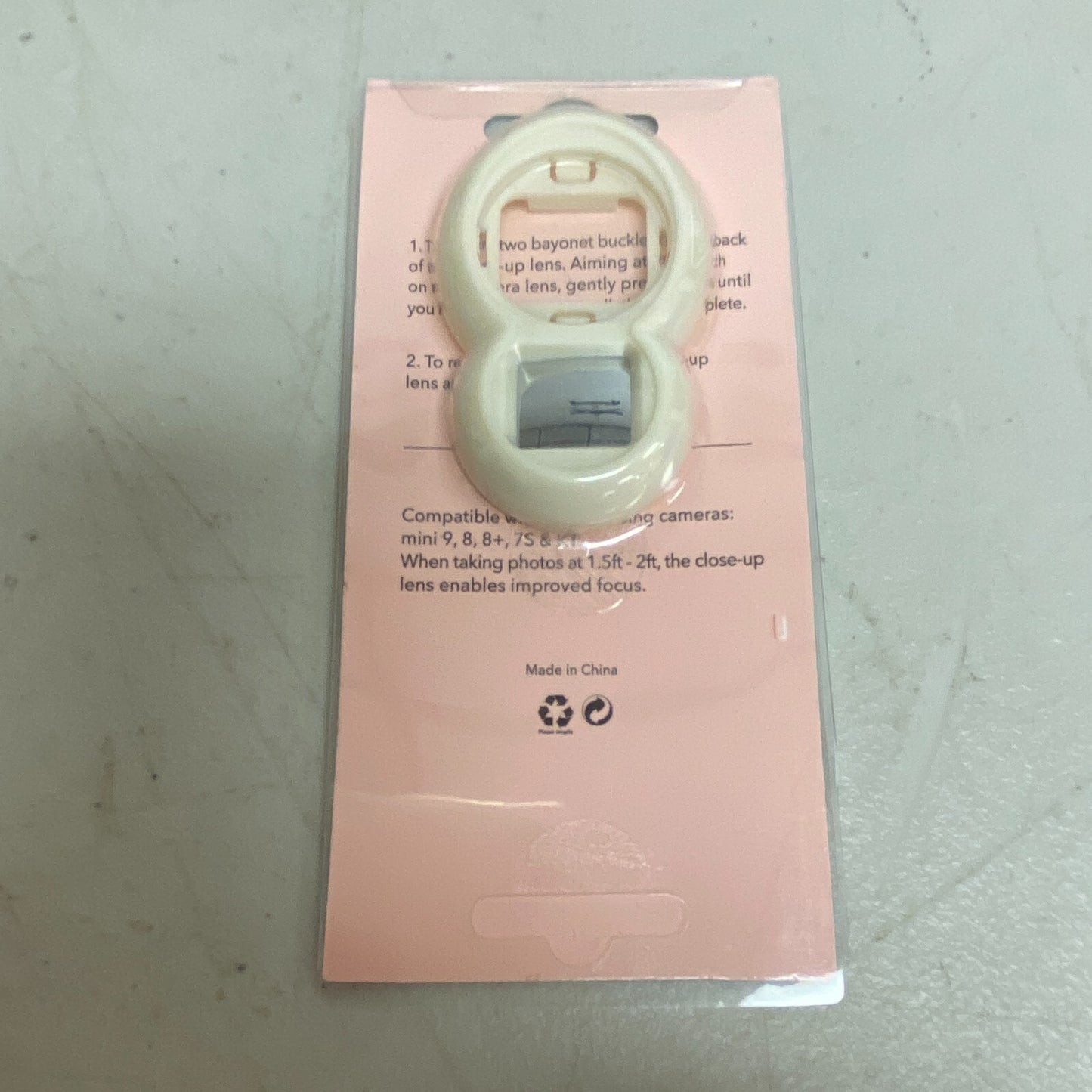 DigiPower Instant Camera Accessory Kit for Fujifilm instax mini 9 & 7s, White