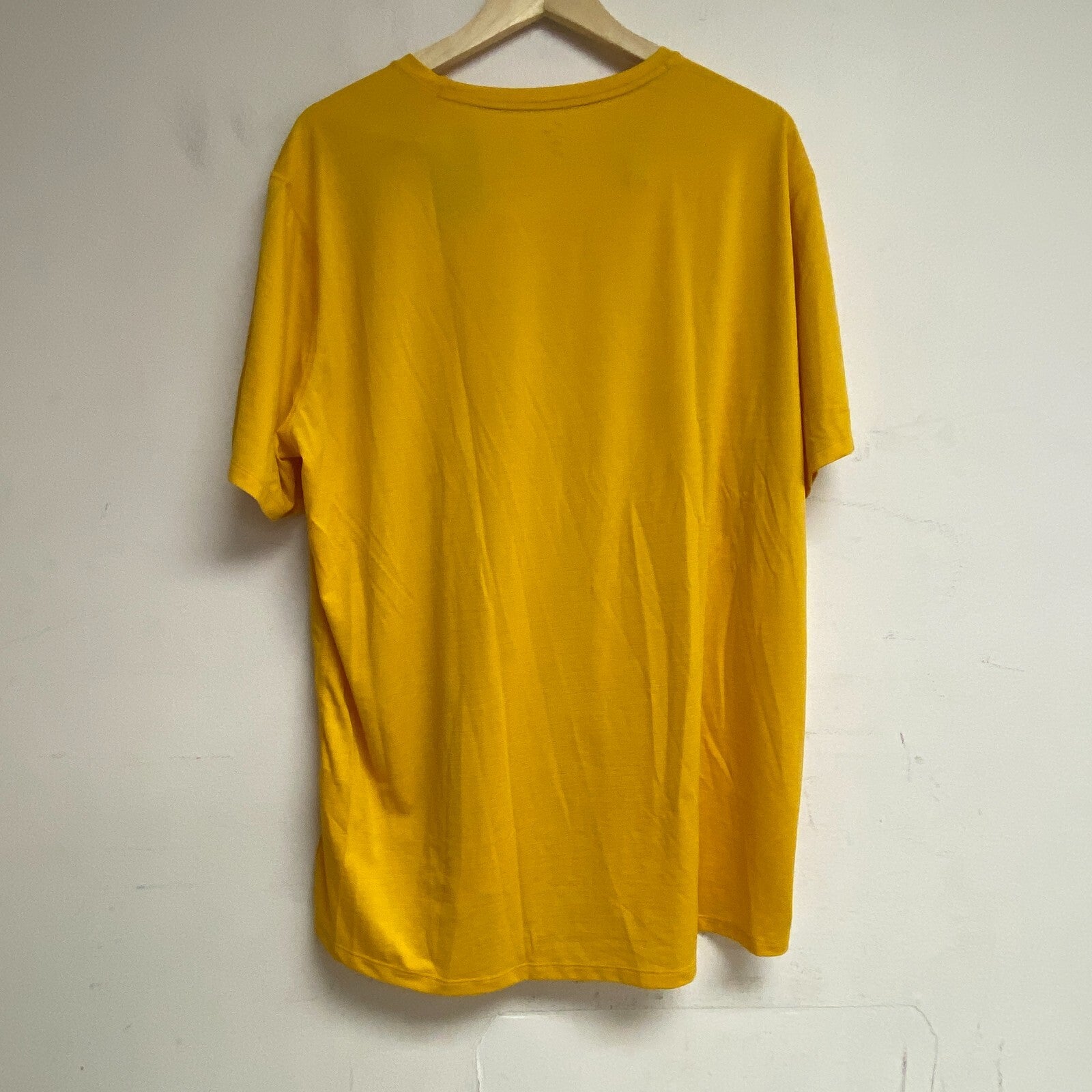 DSG Men's All Out Performance Short Sleeve T-Shirt Deep Yellow/Darkr Deep Yellow