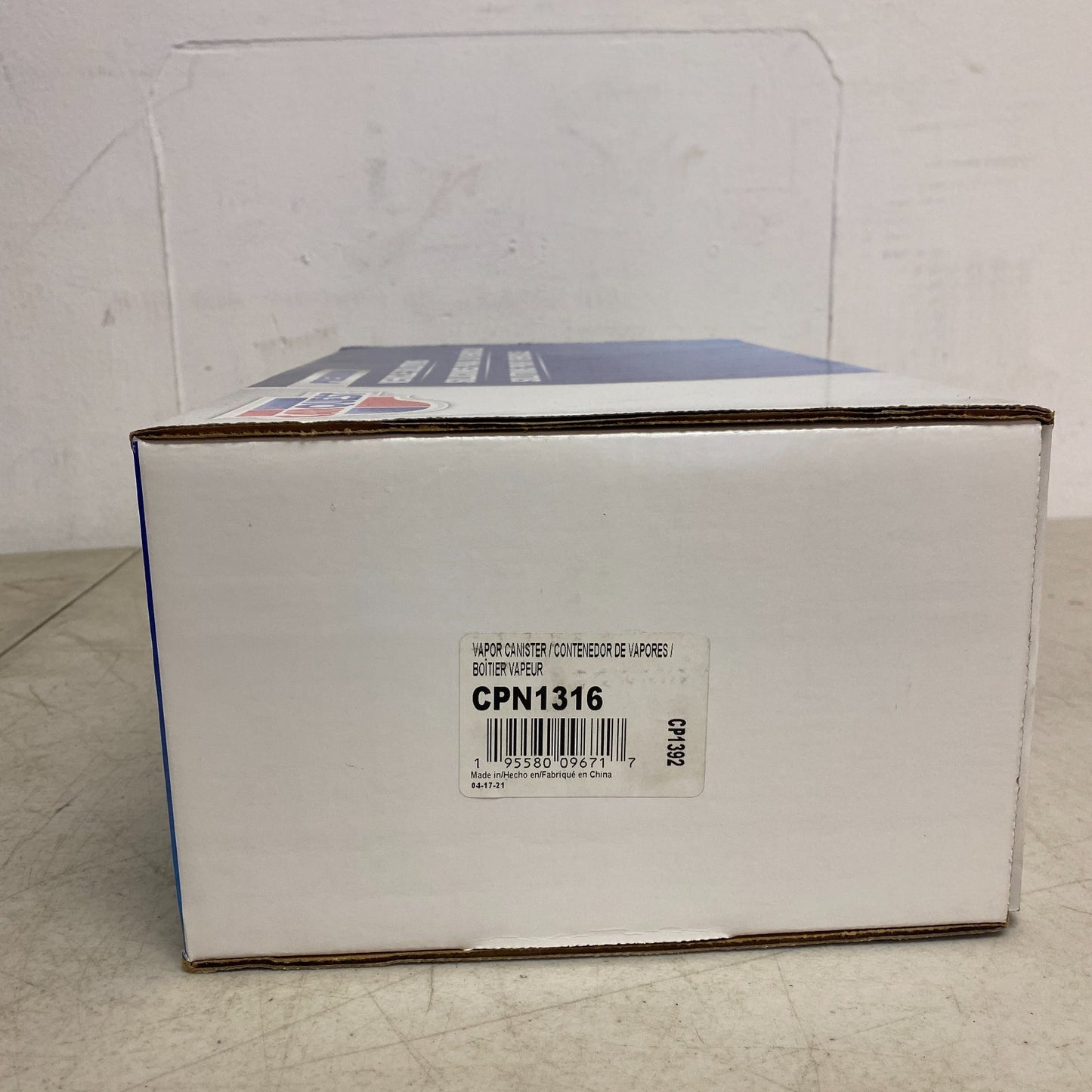 CARQUEST Premium Vapor Canister Charcoal Emission Canister Black CPN1316