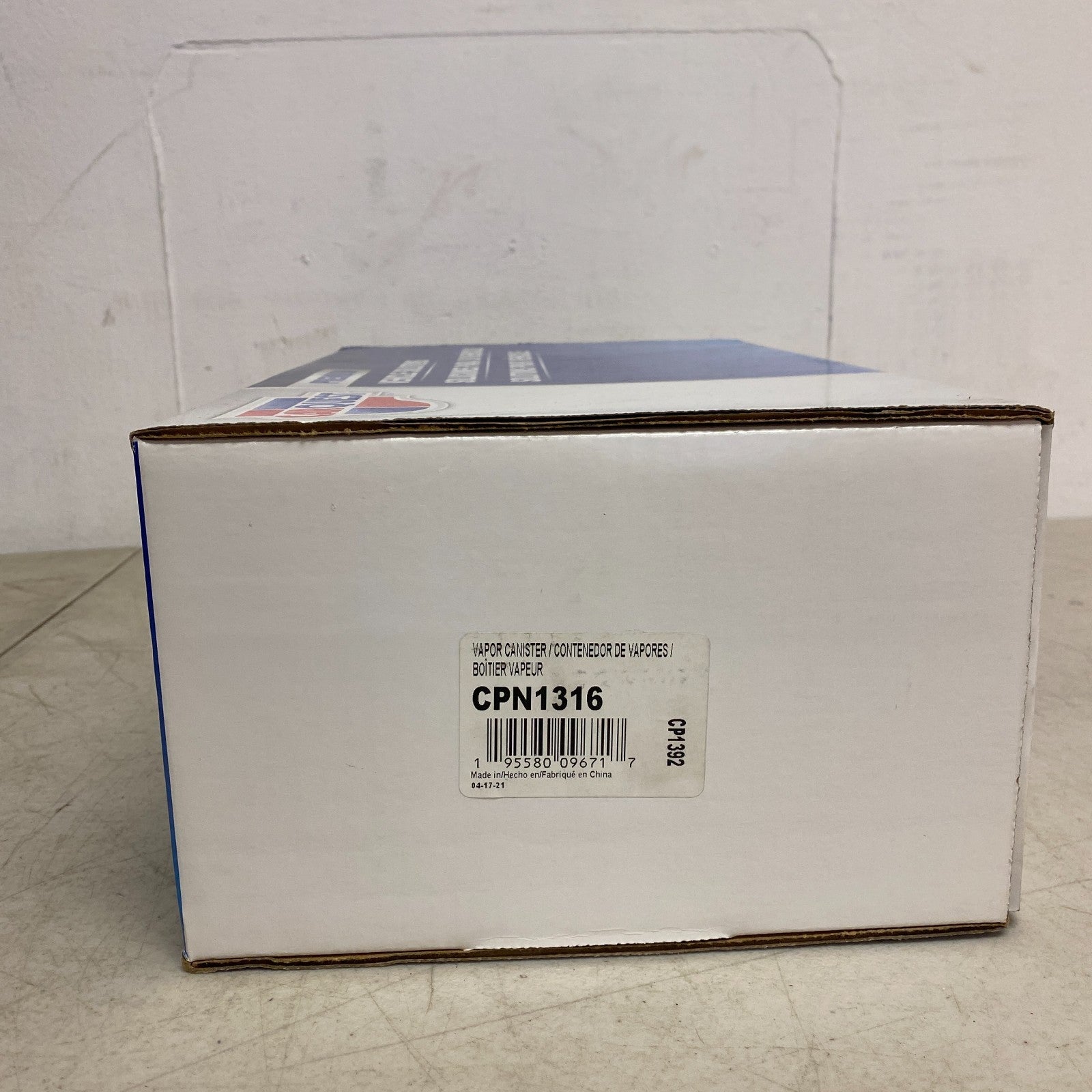 CARQUEST Premium Vapor Canister Charcoal Emission Canister Black CPN1316