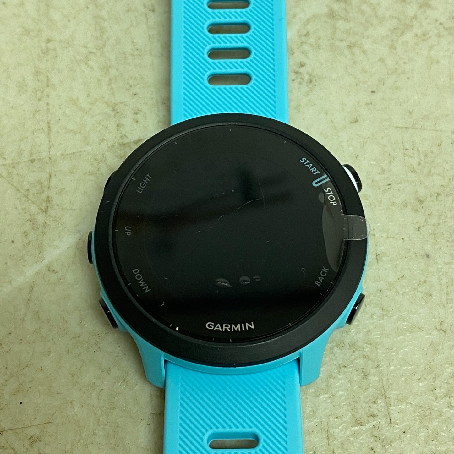 Garmin Forerunner 55, GPS Running Multisport Smartwatch Aqua, 010-02562-02