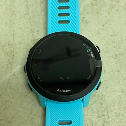 Garmin Forerunner 55, GPS Running Multisport Smartwatch Aqua, 010-02562-02