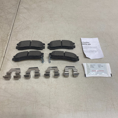 Bendix MKD698FM Fleet MetLok Semi-Metallic Rear Brake Pads Heavy Duty