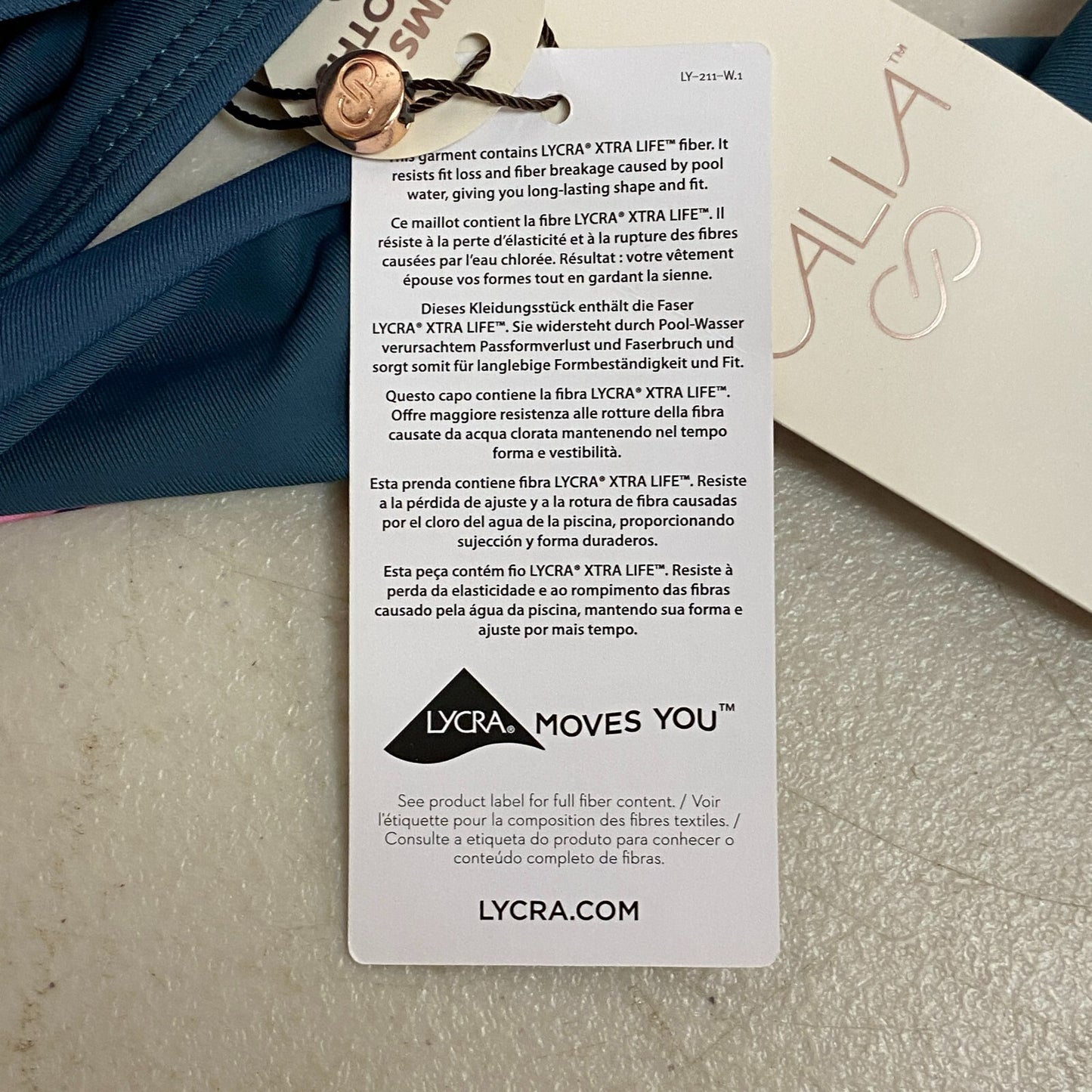 CALIA Women's  Seamed Power Sculpt One Piece Aqua Multi Floral WSA22102PRT