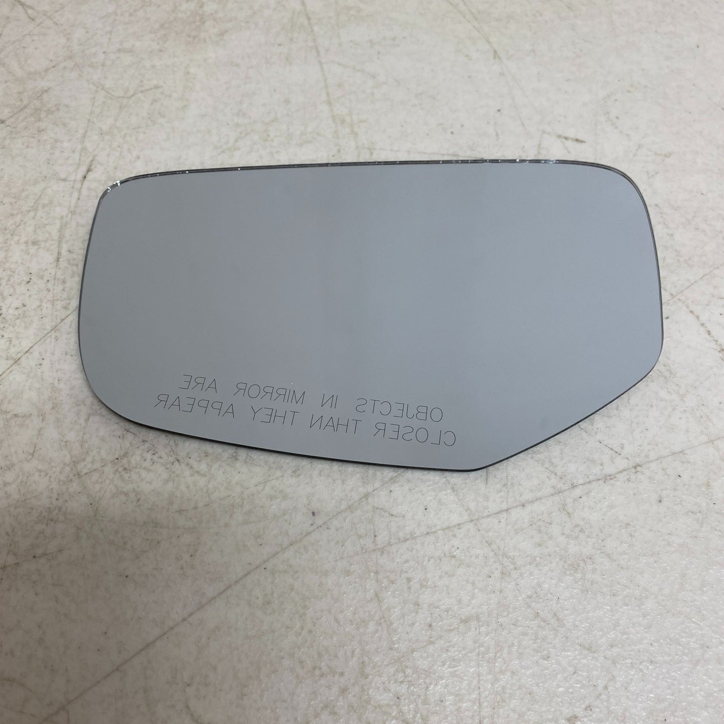 Fit System Honda Accord Passenger Mirror Glass w/o Blind Spot