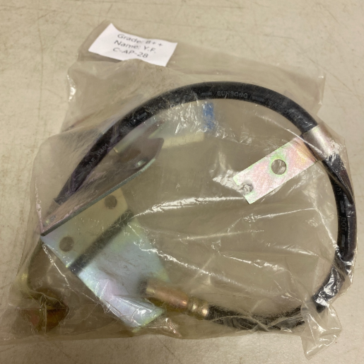 Carquest Wearever Brake Hose BHA38743 20.25" Black EPDM Rubber