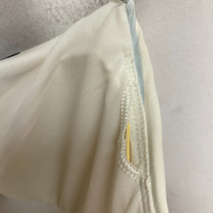 Calia Women's Swim  Tie Back Bikini Top Wavy Blocks Blue WSA23200PRT Brand New!