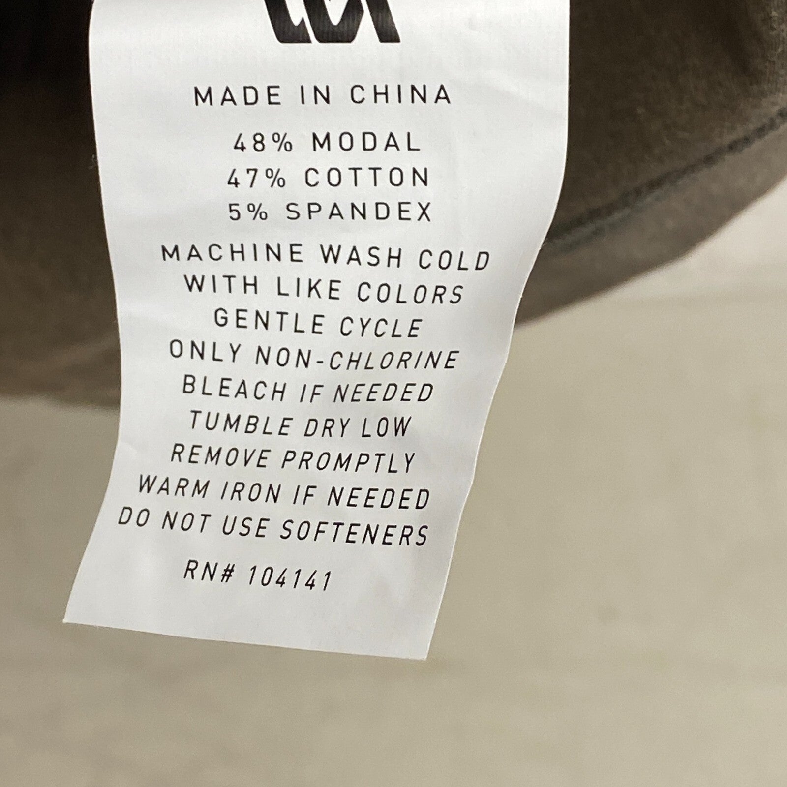 VRST Mens Washed Tee Earl Grey MAX100354 BRAND NEW
