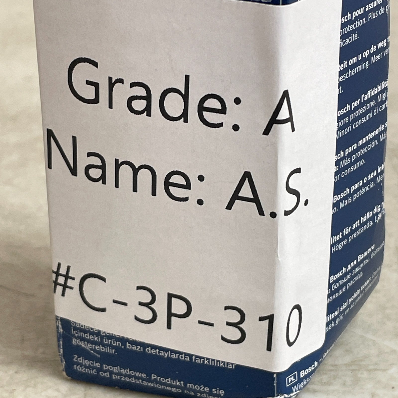 Bosch N4077 Diesel Fuel Filter Fits Mercedes 240D 300D 300SD 300TD