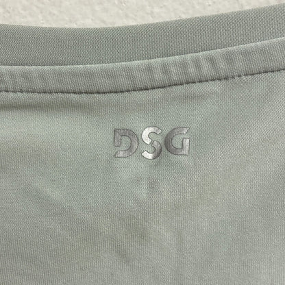 DSG Women's Relaxed Fit Cinch Tank Top Pale Seaglass Sleeveless Solid DAW23100