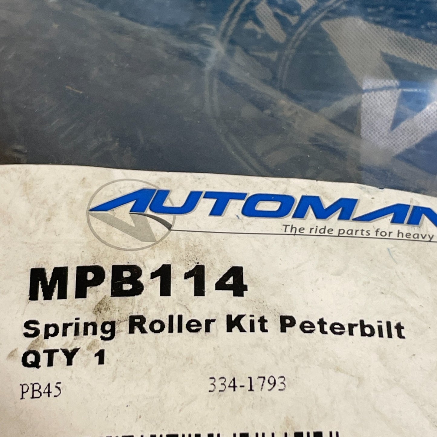 Automann MPB114 Spring Roller Kit Bolt PB45 334-1793