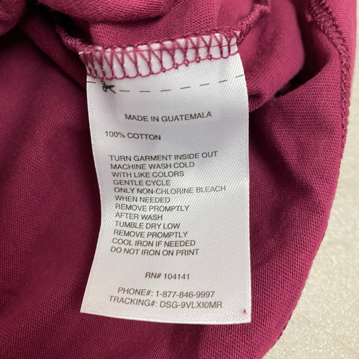 DSG Girls Boxy Graphic Tee Mixed Berries Ny  Short Sleeve Solid Relaxed DAG12122