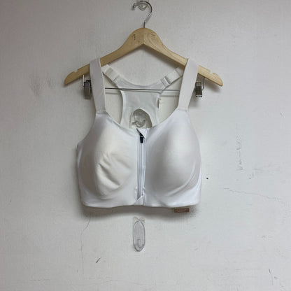 Calia Women High support Go All Out Zip Front Bra Pure White WAX17103EW