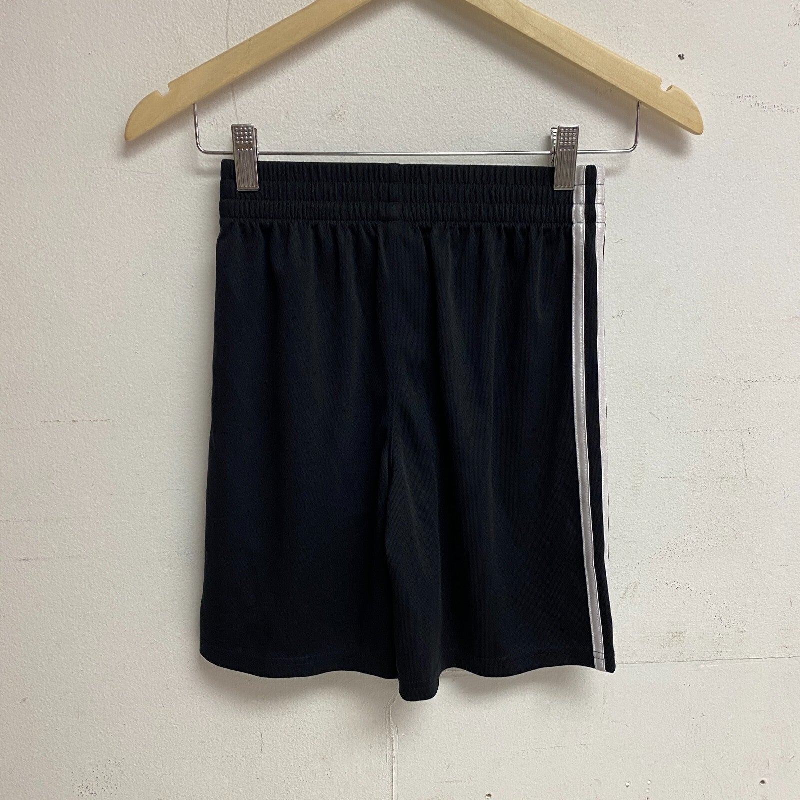 Adidas Black Classic 3-Stripes Mesh Shorts Med Boys & Toddlers  AH5547 AK01